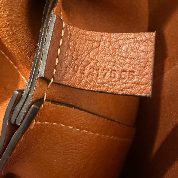 Rare! Chloe Darryl Rich Brown Leather Tote - Picture 8 of 16